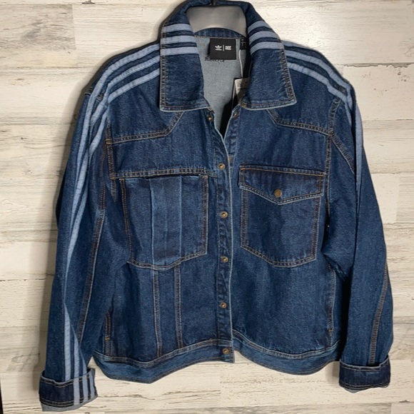 NWT Ivy Park Rodeo Unisex Oversized Denim Jacket - Sold Out Everywear - Picture 4 of 12